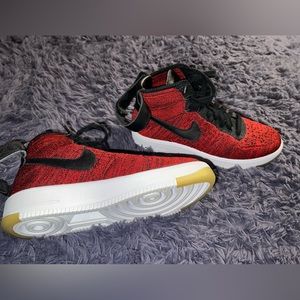 Nike Air-force 1 Ultra Flyknit Mid Red Black